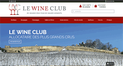 Desktop Screenshot of lewineclub.com